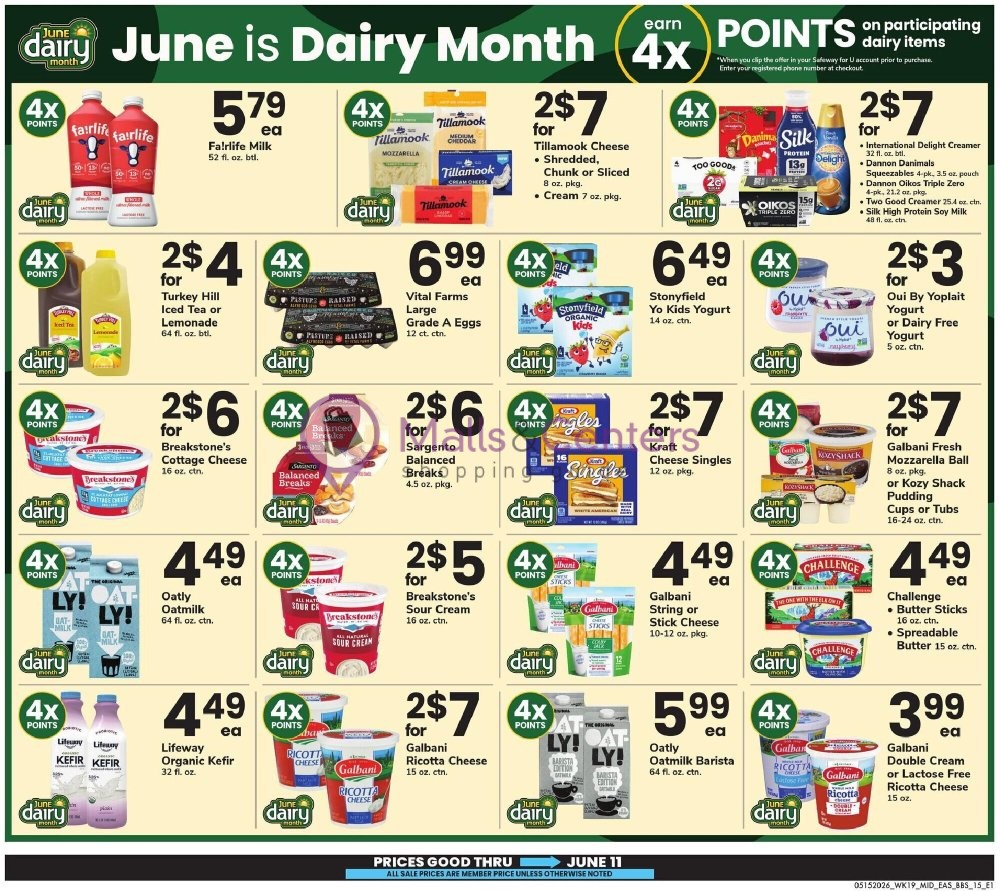 Weekly ad for Safeway valid: 05/15/2026 - 06/11/2026, page 15