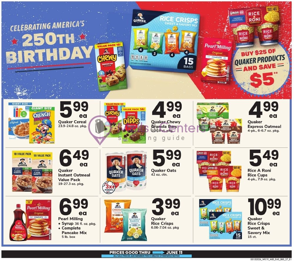 Weekly ad for Safeway valid: 05/15/2026 - 06/11/2026, page 27