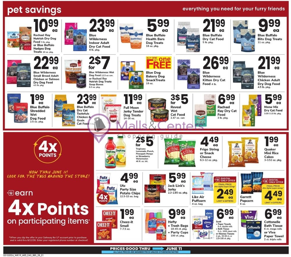 Weekly ad for Safeway valid: 05/15/2026 - 06/11/2026, page 28