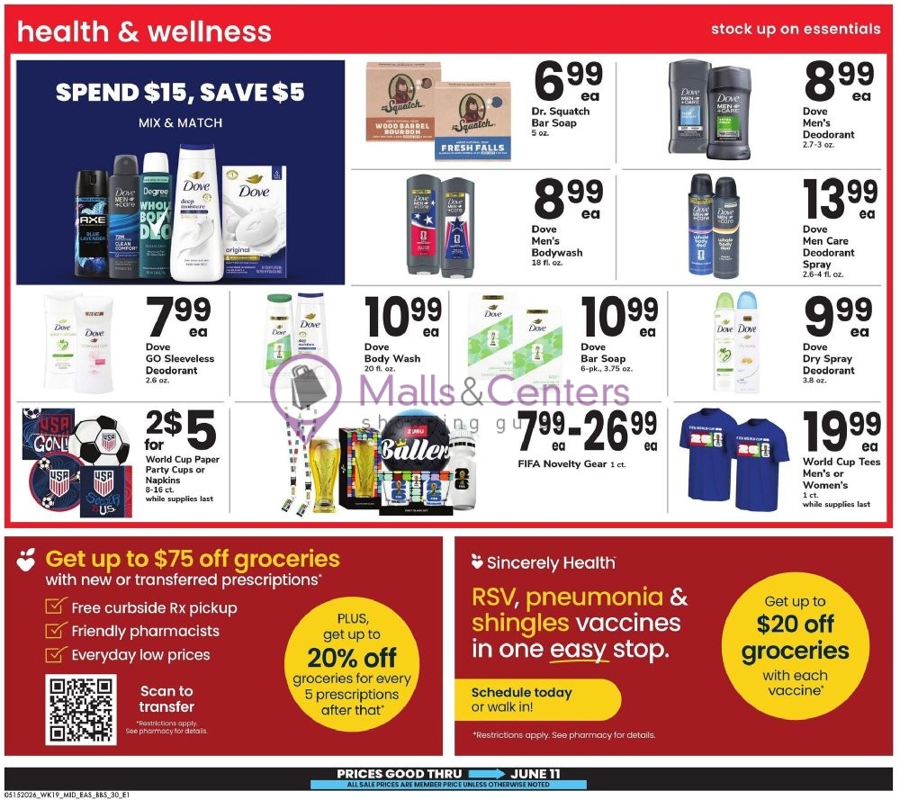 Weekly ad for Safeway valid: 05/15/2026 - 06/11/2026, page 30