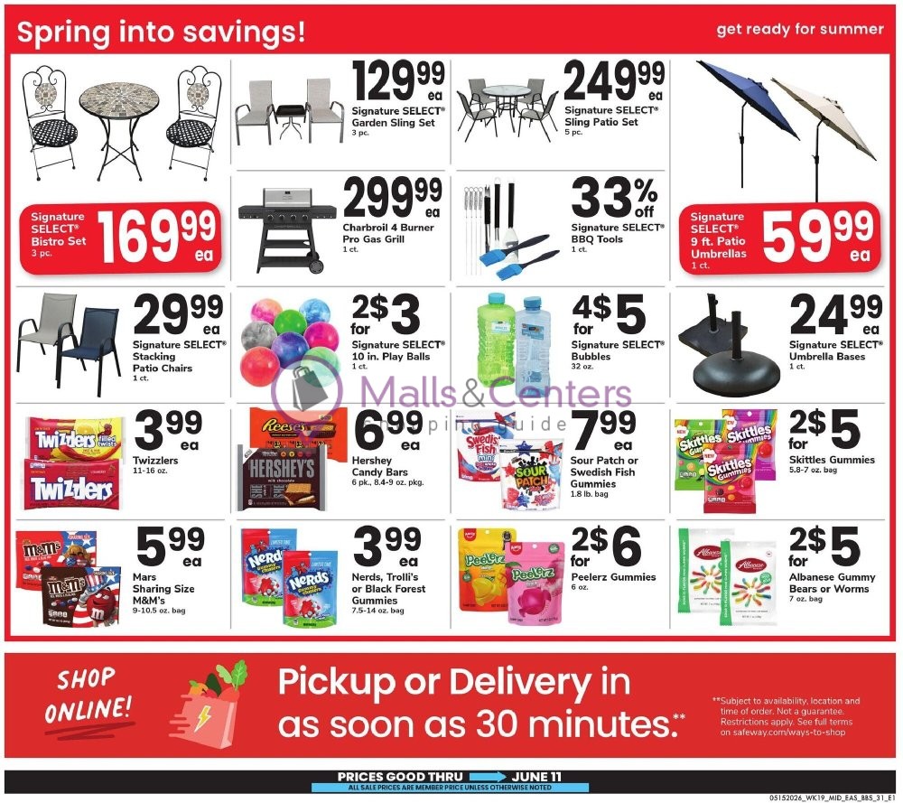 Weekly ad for Safeway valid: 05/15/2026 - 06/11/2026, page 31