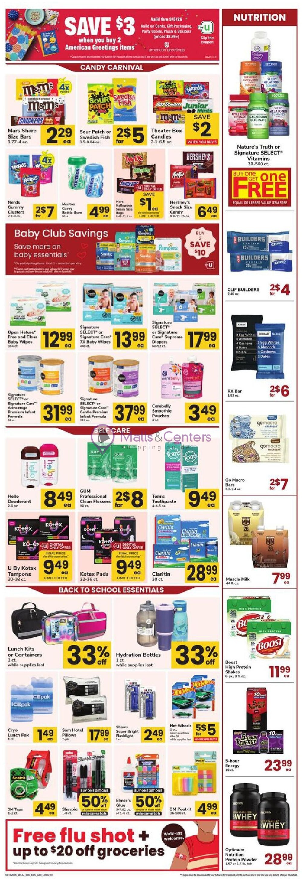 Weekly ad for Safeway valid: 08/14/2026 - 08/27/2026, page 2