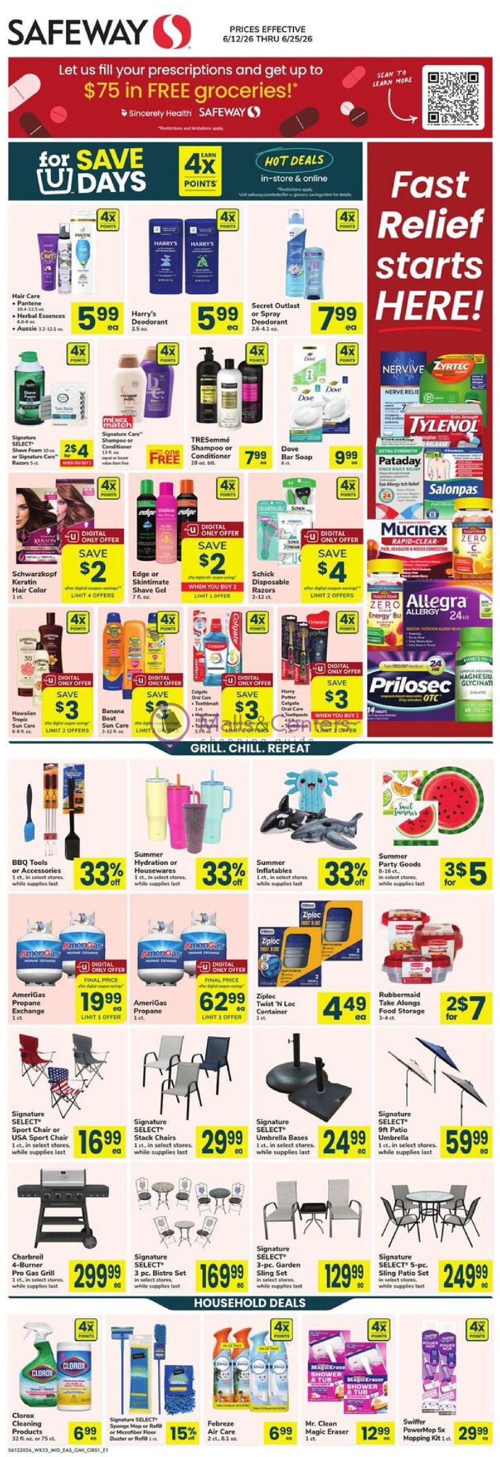 Weekly ad for Safeway valid: 06/12/2026 - 06/18/2026, page 1