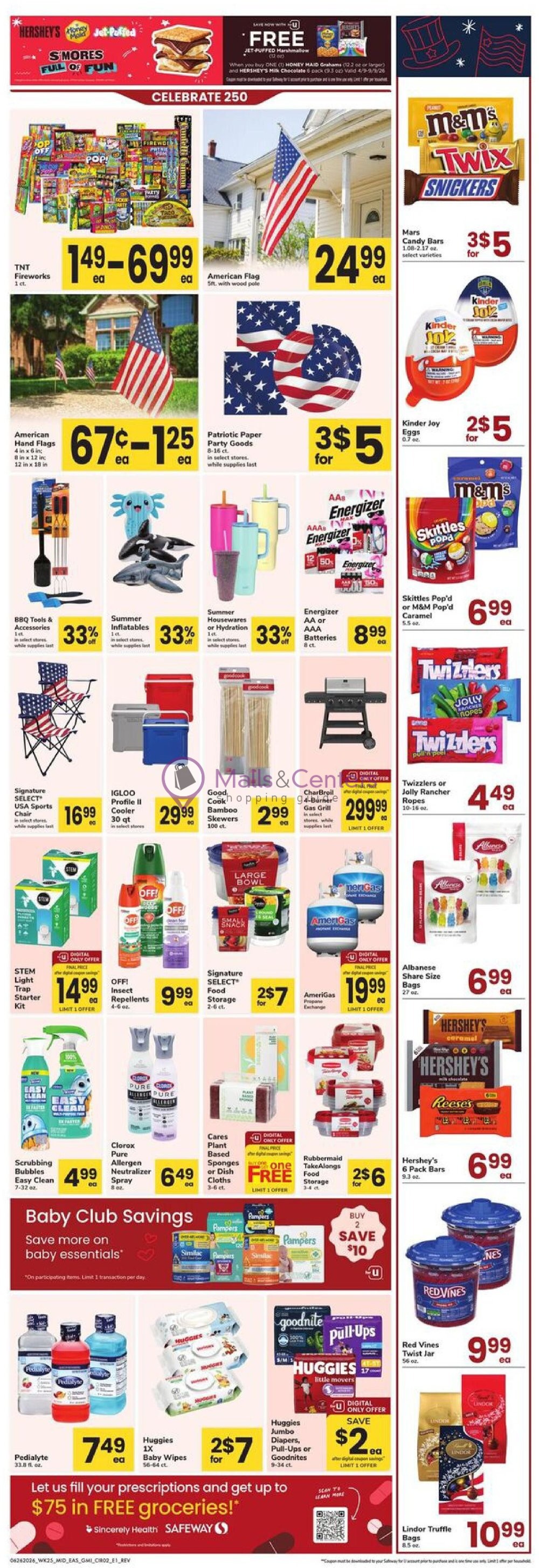 Weekly ad for Safeway valid: 06/26/2026 - 07/09/2026, page 2