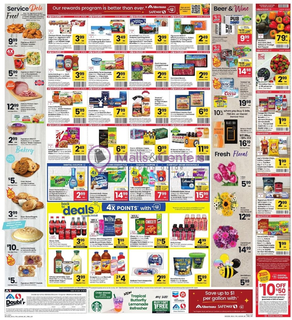 Weekly ad for Safeway valid: 08/12/2026 - 08/18/2026, page 2