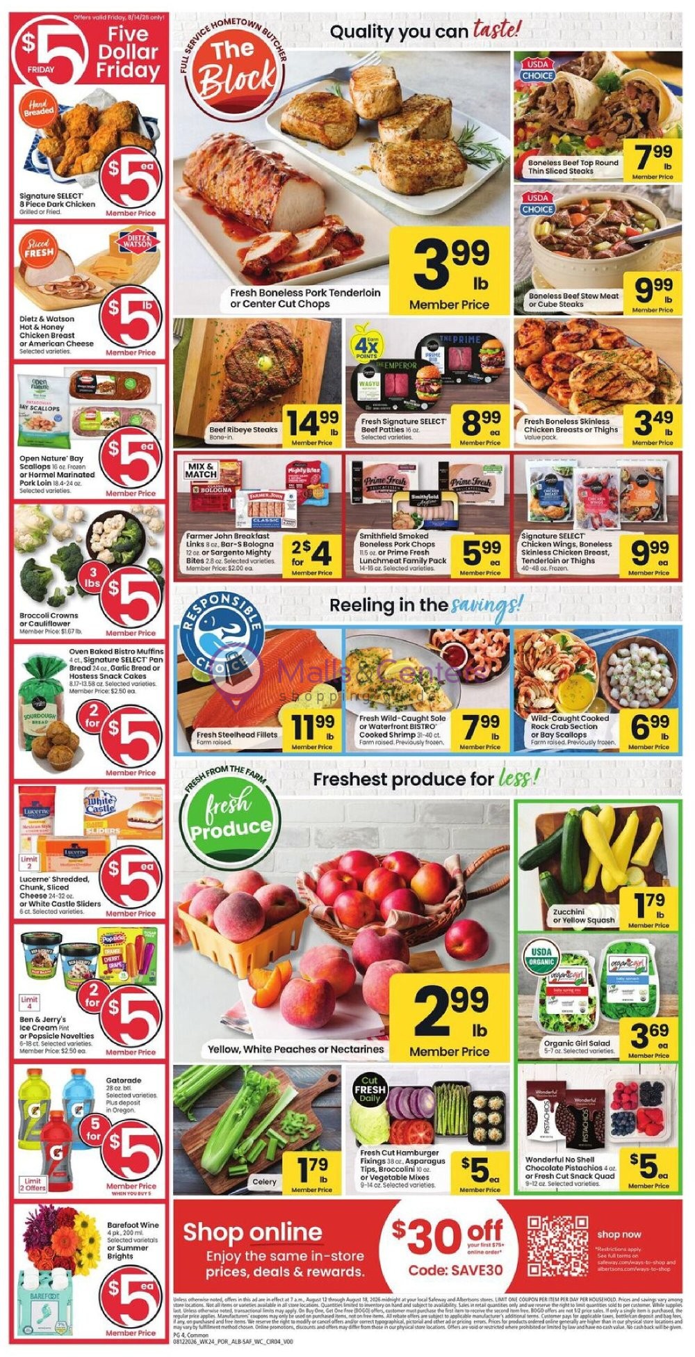 Weekly ad for Safeway valid: 08/12/2026 - 08/18/2026, page 3