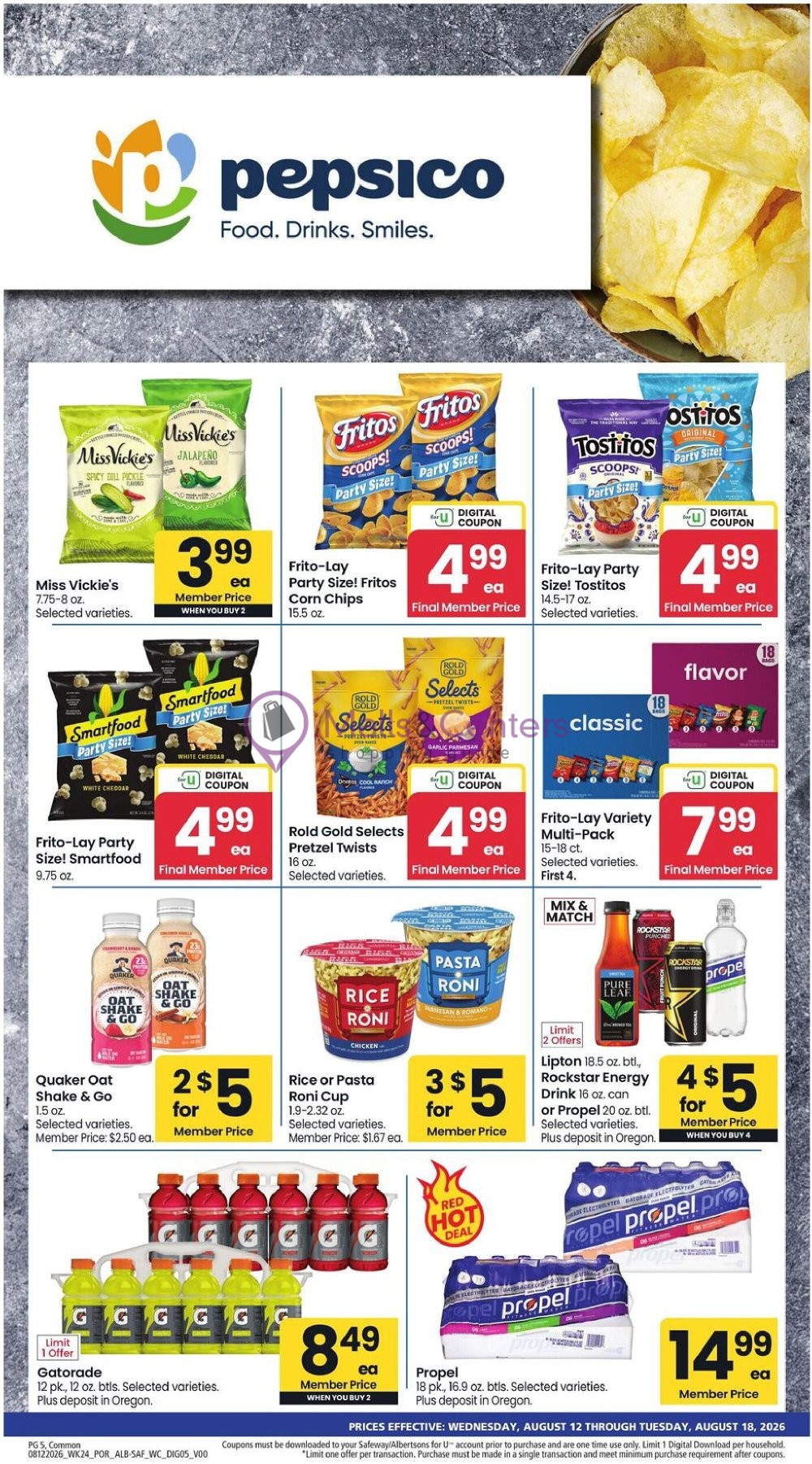 Weekly ad for Safeway valid: 08/12/2026 - 08/18/2026, page 4