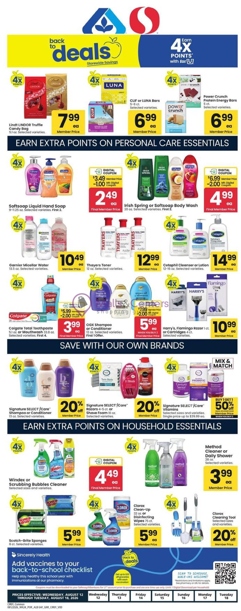 Weekly ad for Safeway valid: 08/12/2026 - 08/18/2026, page 5