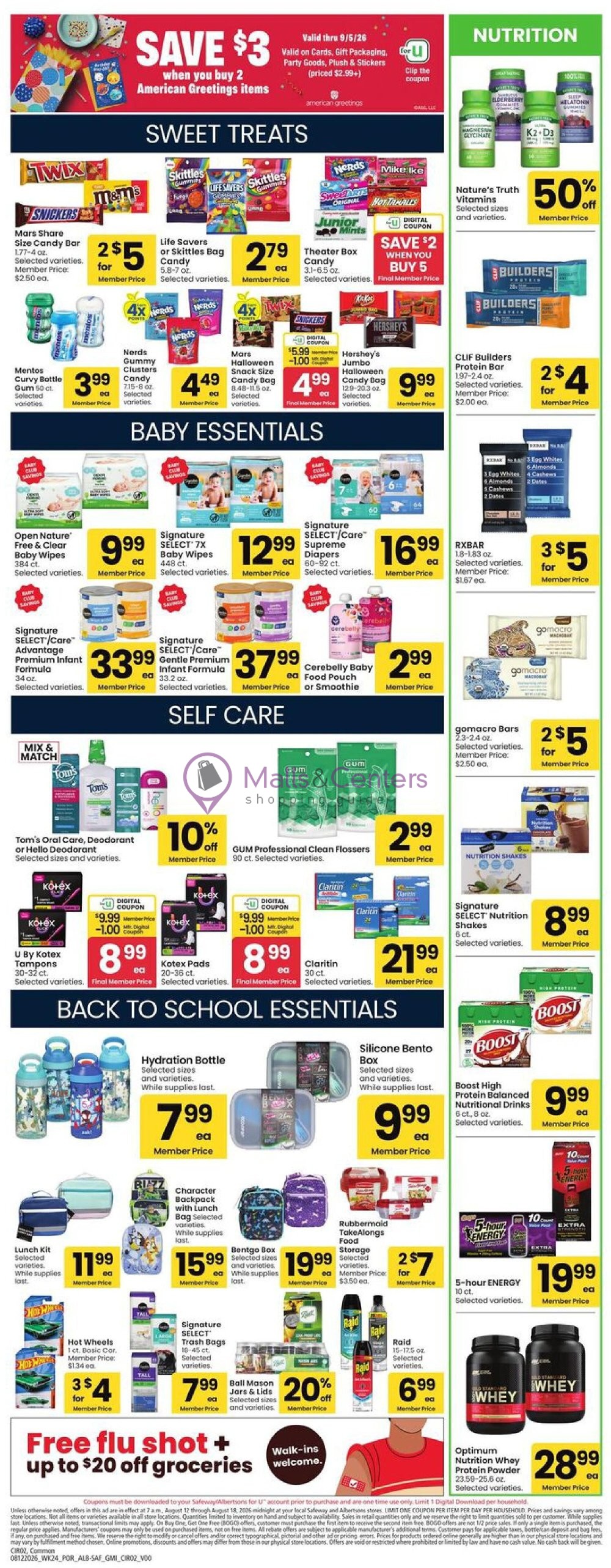 Weekly ad for Safeway valid: 08/12/2026 - 08/18/2026, page 6