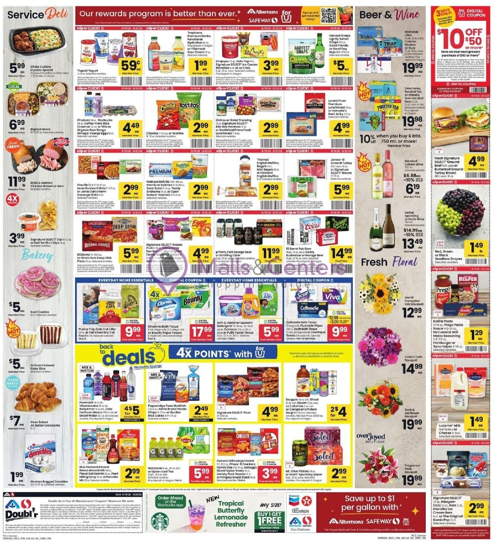 Weekly ad for Safeway valid: 08/19/2026 - 08/25/2026, page 2