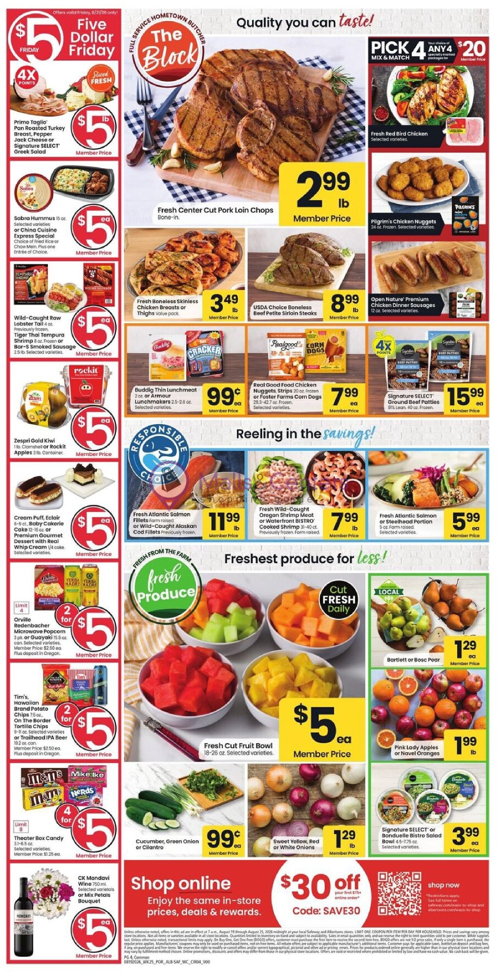 Weekly ad for Safeway valid: 08/19/2026 - 08/25/2026, page 3