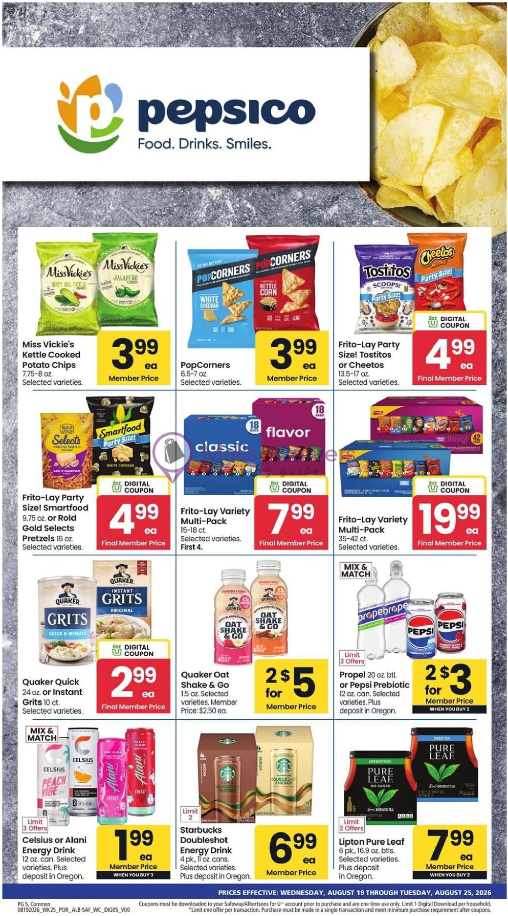 Weekly ad for Safeway valid: 08/19/2026 - 08/25/2026, page 4