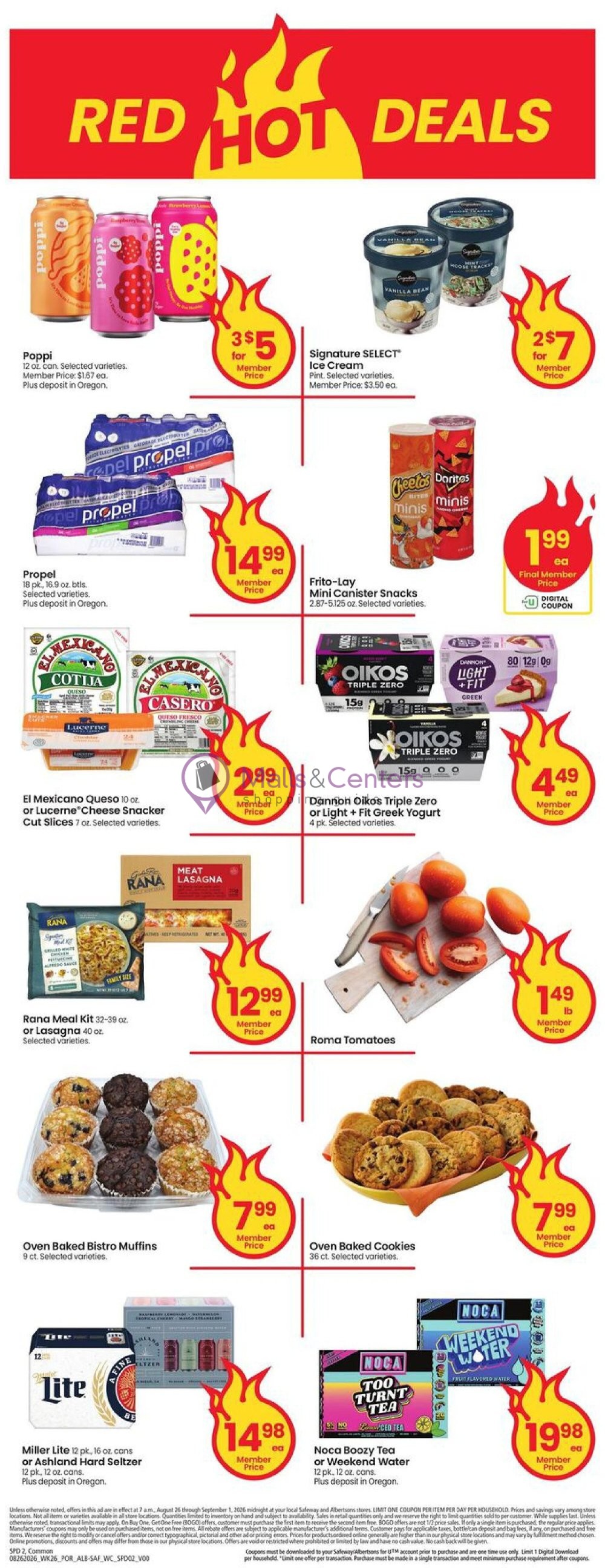 Weekly ad for Safeway valid: 08/26/2026 - 09/01/2026, page 2