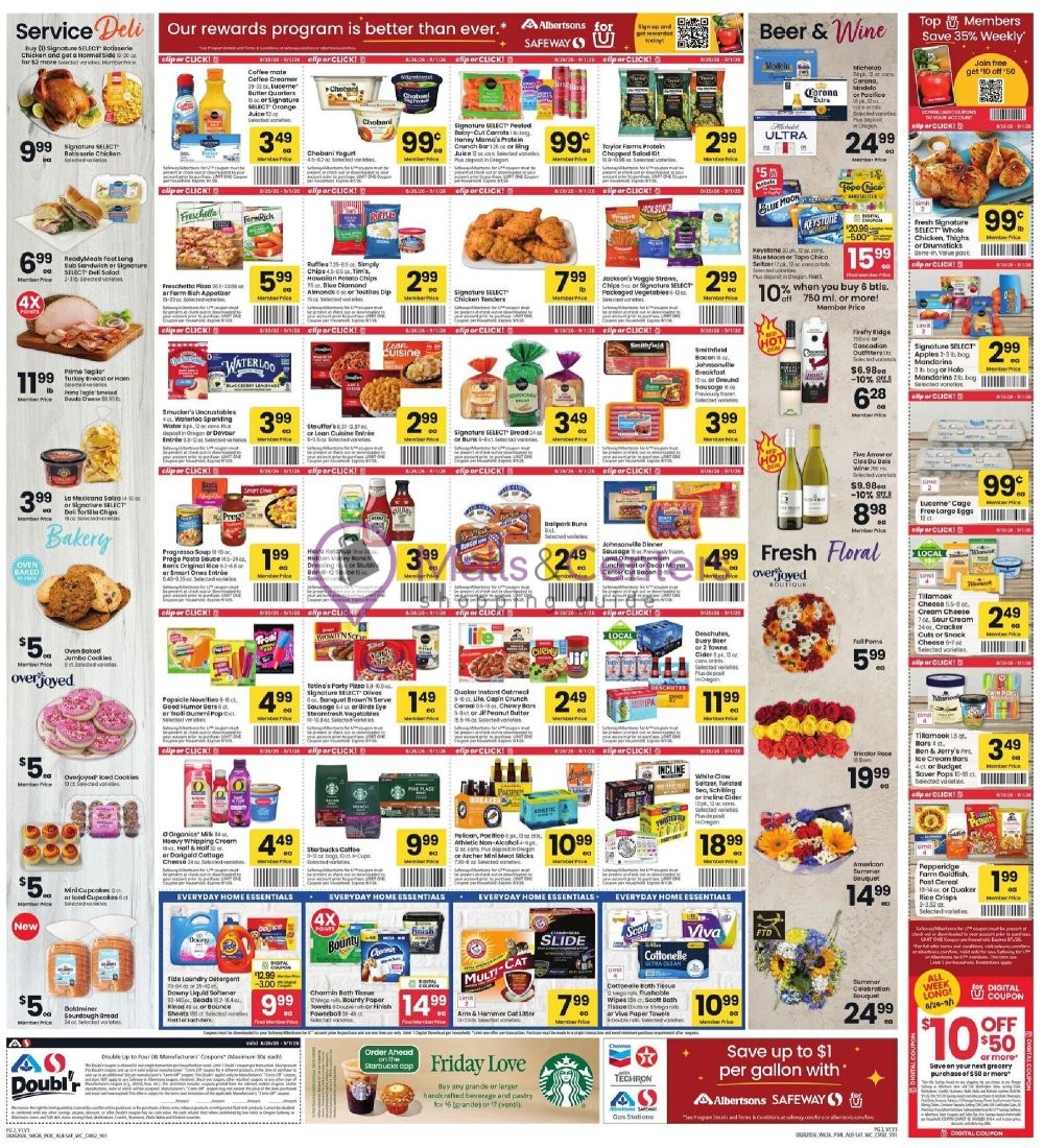 Weekly ad for Safeway valid: 08/26/2026 - 09/01/2026, page 5