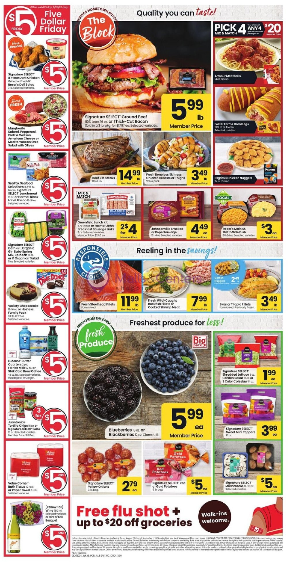 Weekly ad for Safeway valid: 08/26/2026 - 09/01/2026, page 6