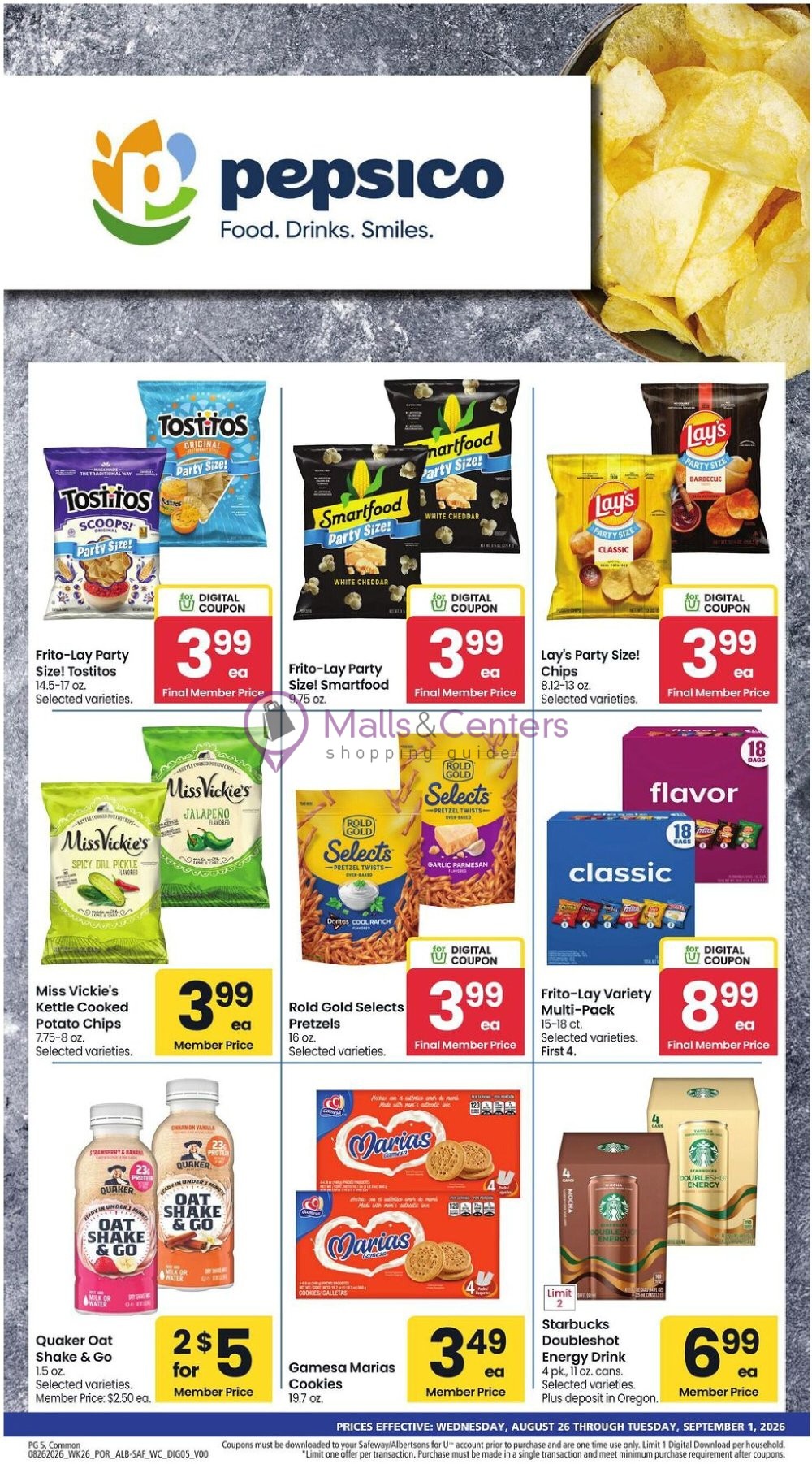 Weekly ad for Safeway valid: 08/26/2026 - 09/01/2026, page 7