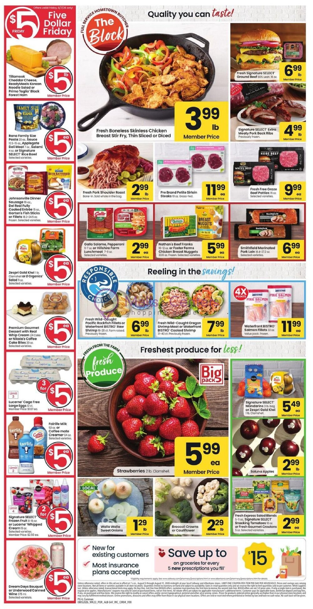 Weekly ad for Safeway valid: 08/05/2026 - 08/11/2026, page 6