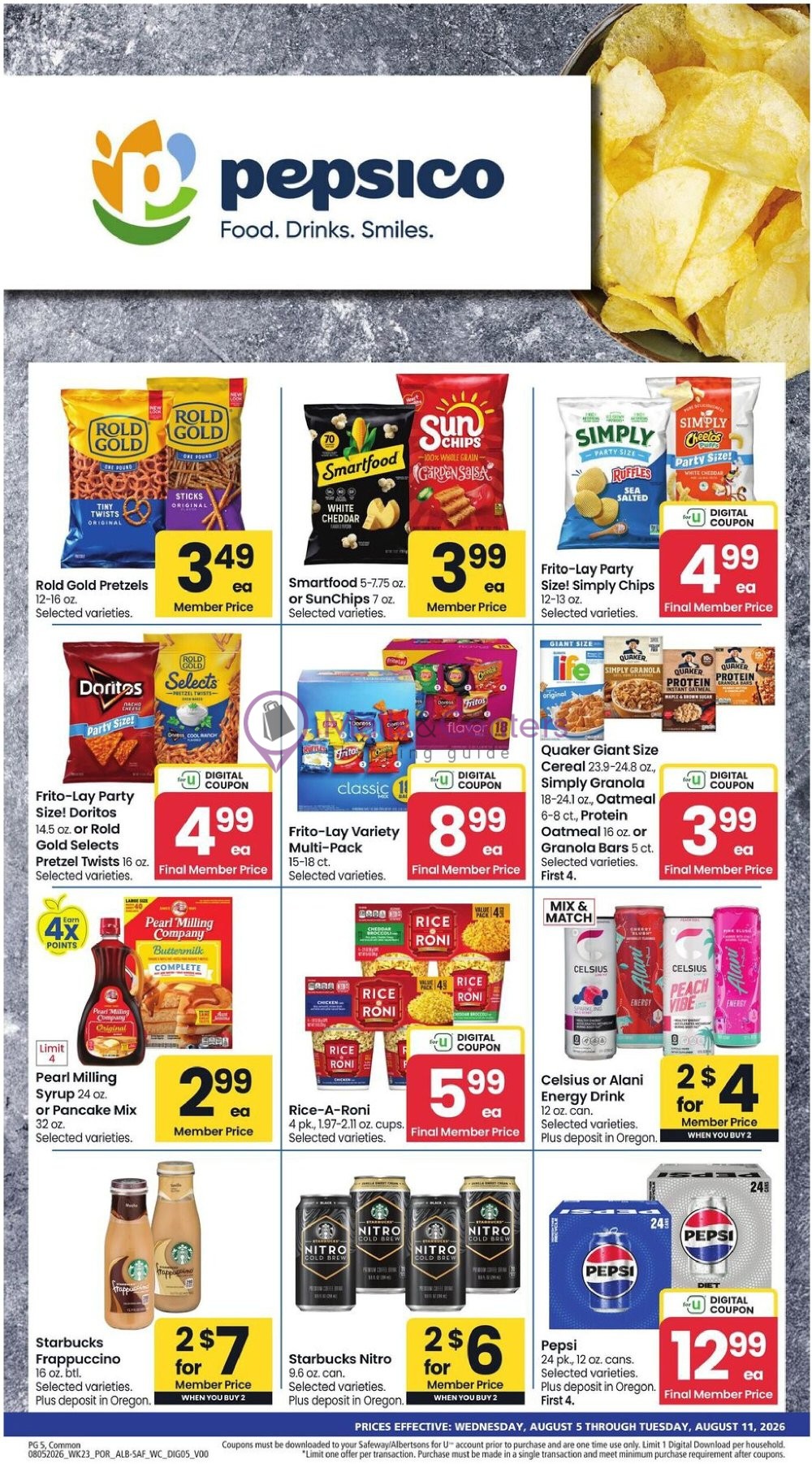 Weekly ad for Safeway valid: 08/05/2026 - 08/11/2026, page 7