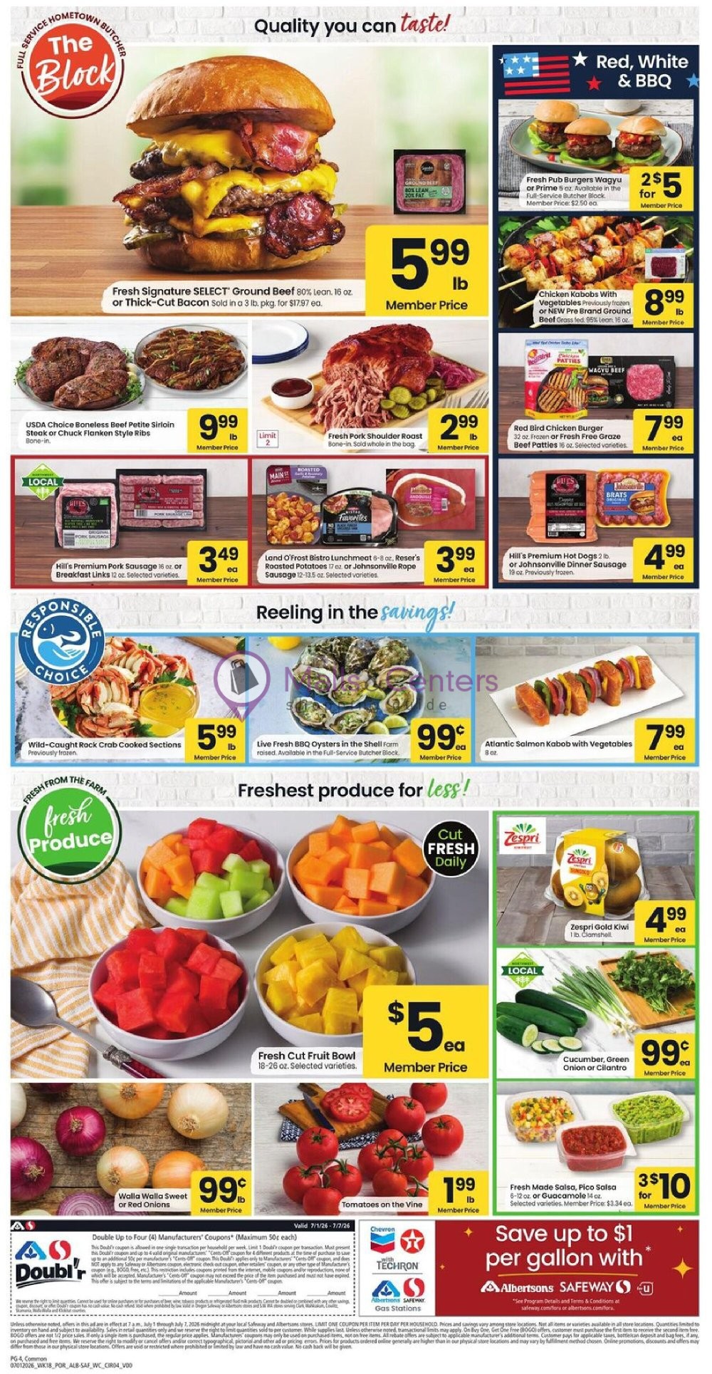 Weekly ad for Safeway valid: 07/01/2026 - 07/07/2026, page 3
