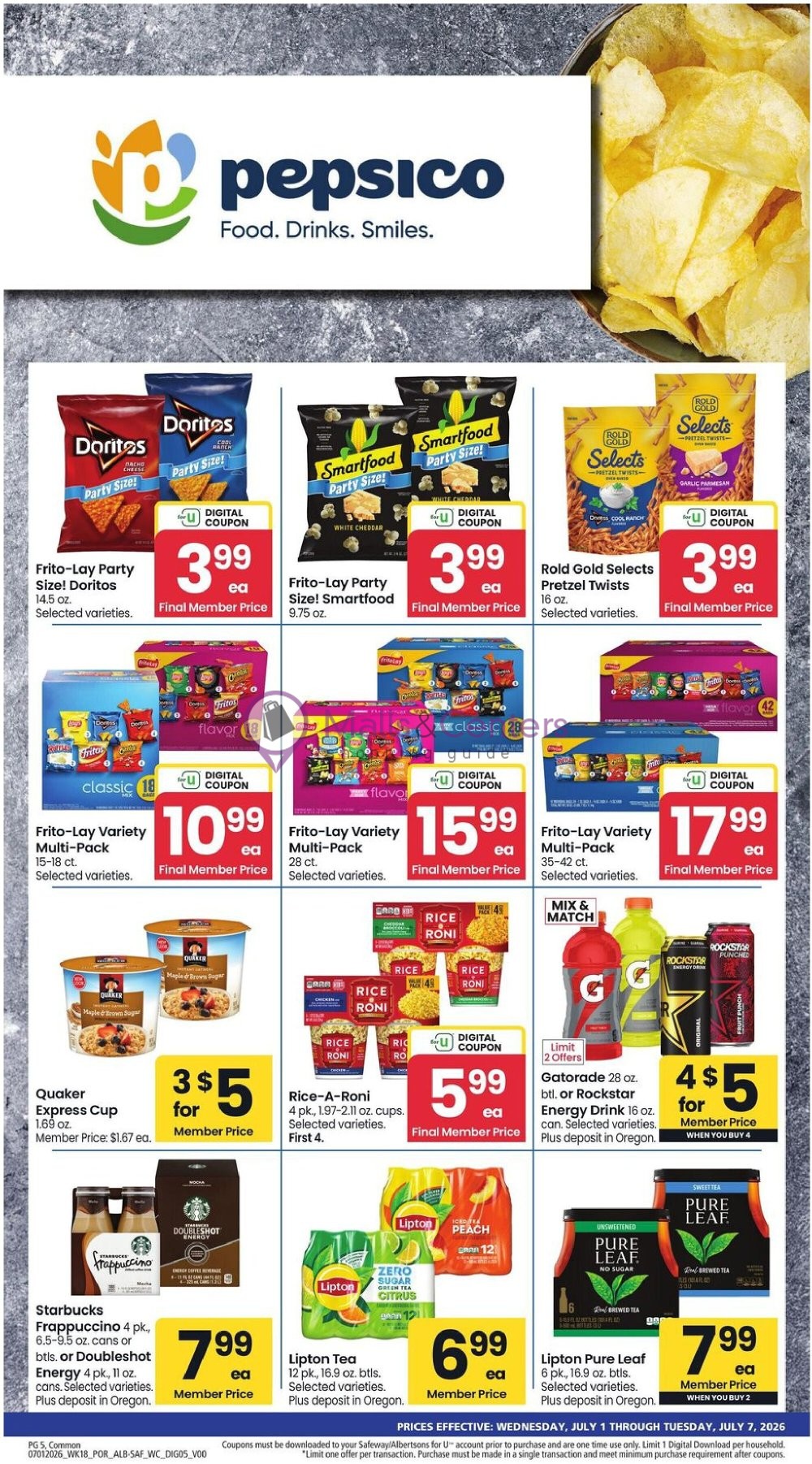Weekly ad for Safeway valid: 07/01/2026 - 07/07/2026, page 4
