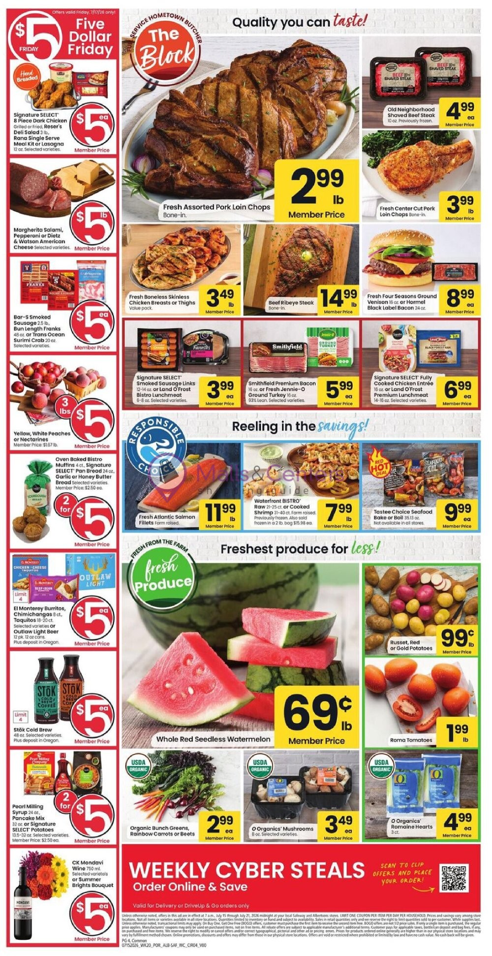 Weekly ad for Safeway valid: 07/15/2026 - 07/21/2026, page 3