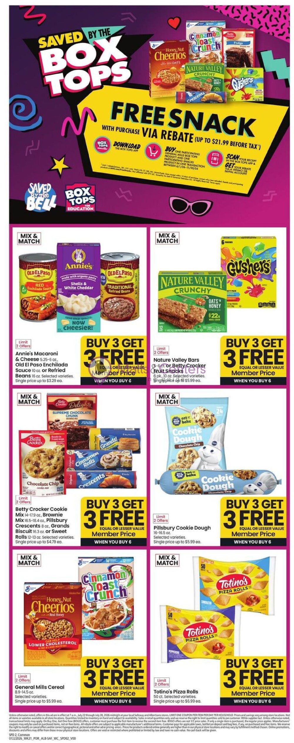 Weekly ad for Safeway valid: 07/22/2026 - 07/28/2026, page 2