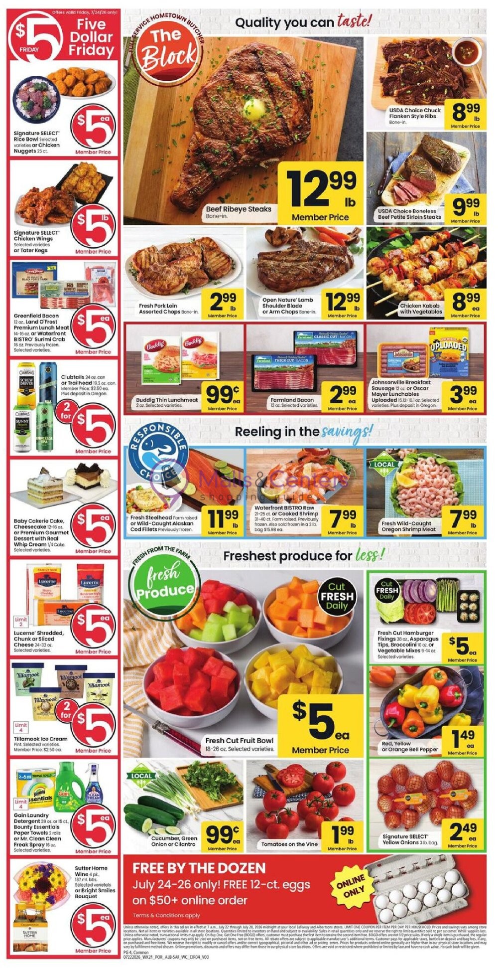 Weekly ad for Safeway valid: 07/22/2026 - 07/28/2026, page 6