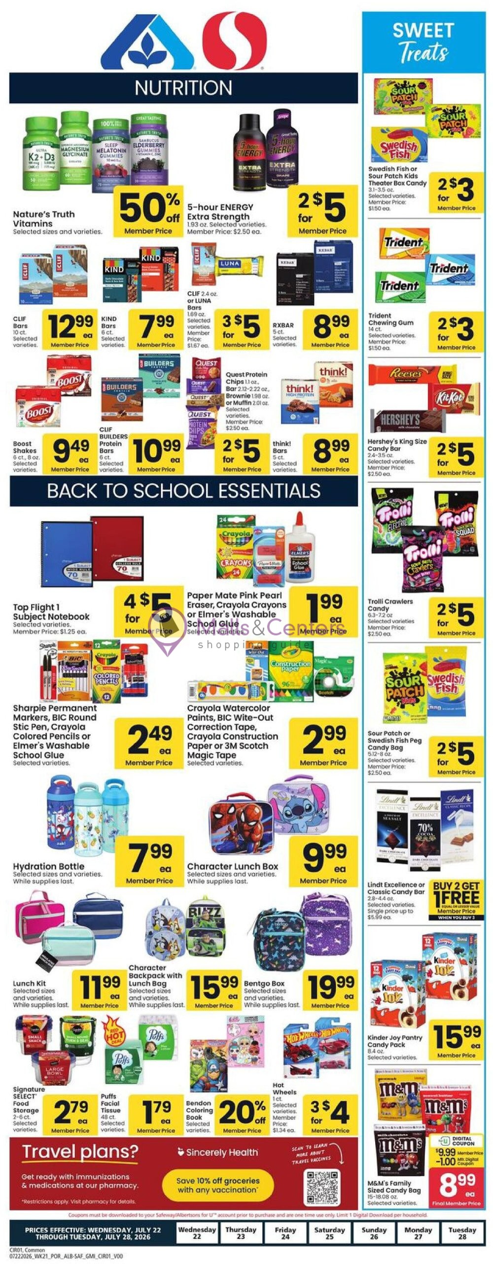 Weekly ad for Safeway valid: 07/22/2026 - 07/28/2026, page 8
