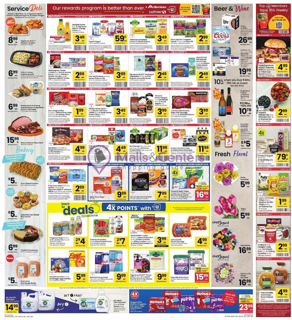 Weekly ad for Safeway valid: 07/29/2026 - 08/04/2026, page 2