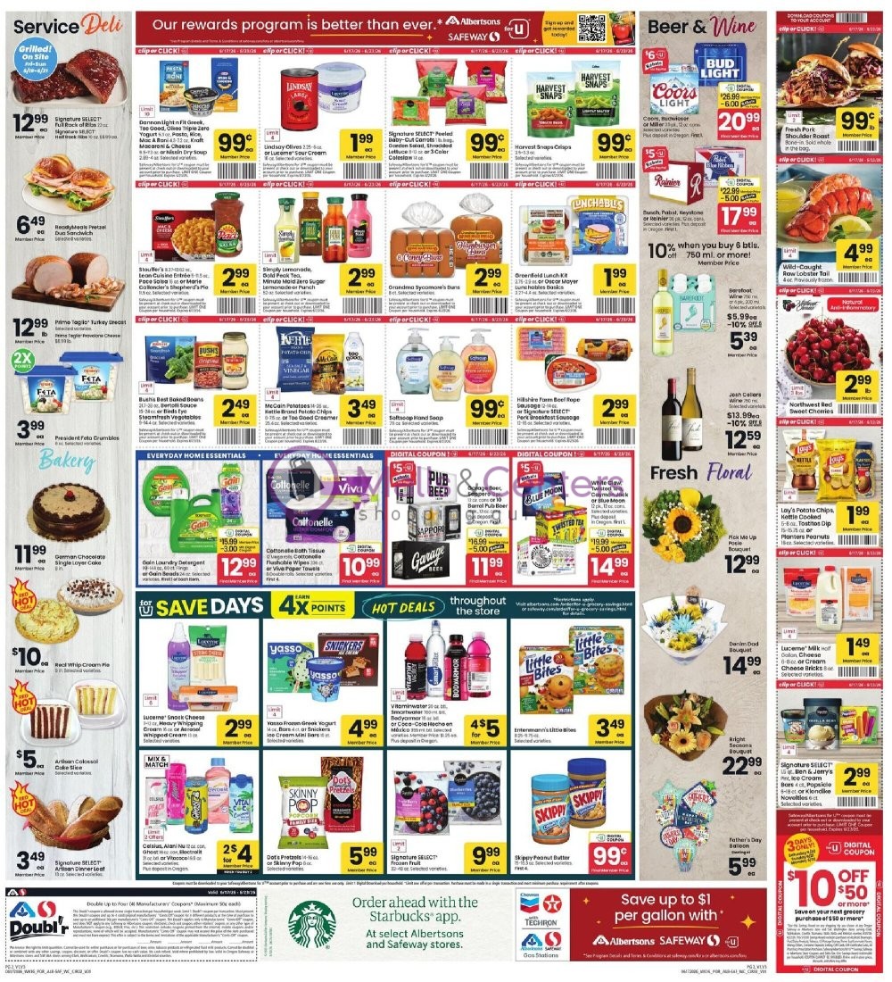 Weekly ad for Safeway valid: 06/17/2026 - 06/23/2026, page 2