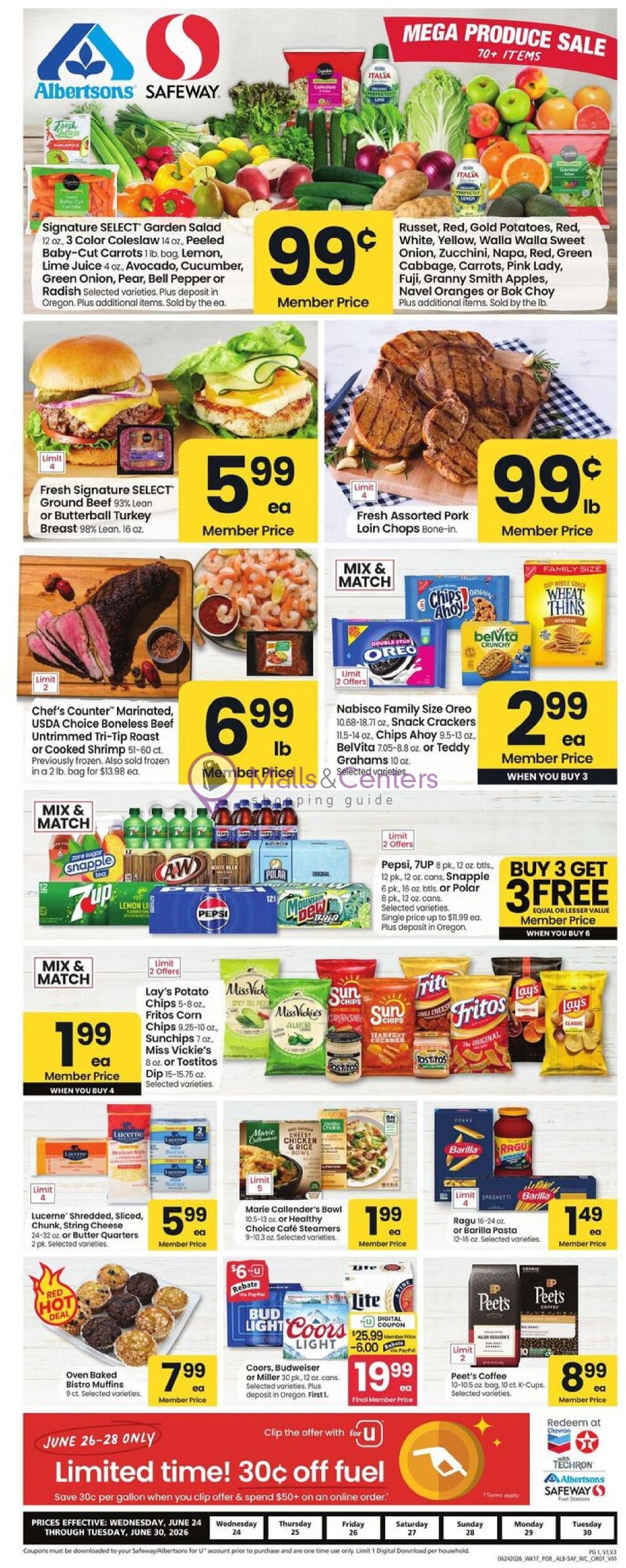 Weekly ad for Safeway valid: 06/24/2026 - 06/30/2026, page 4