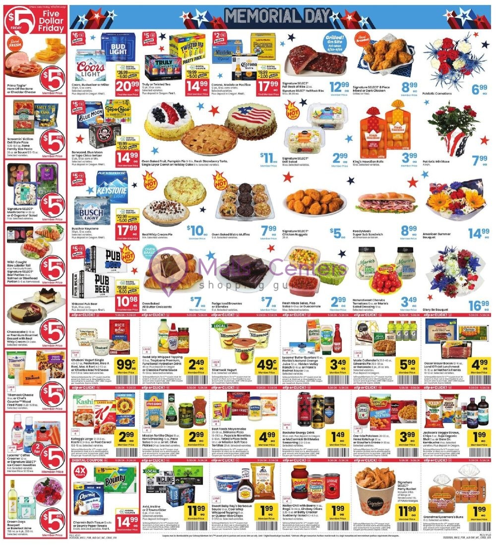 Weekly ad for Safeway valid: 05/20/2026 - 05/26/2026, page 5