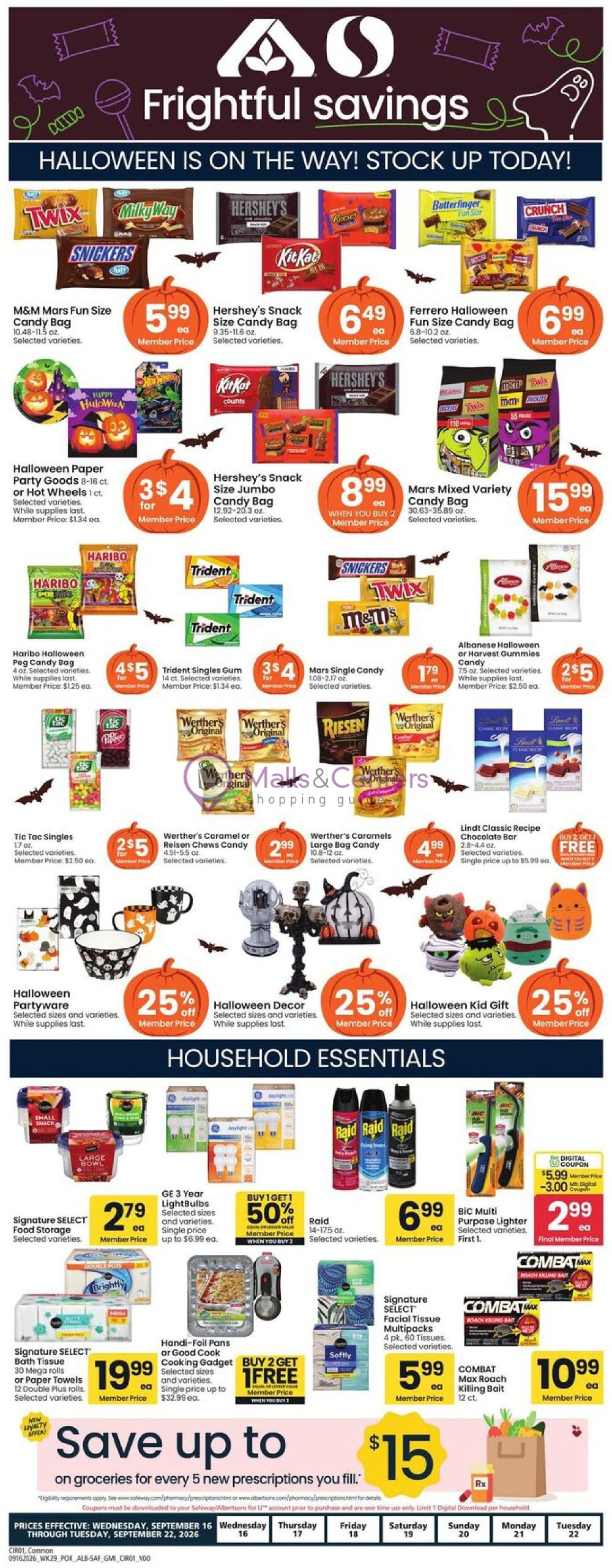 Weekly ad for Safeway valid: 09/16/2026 - 09/22/2026, page 5