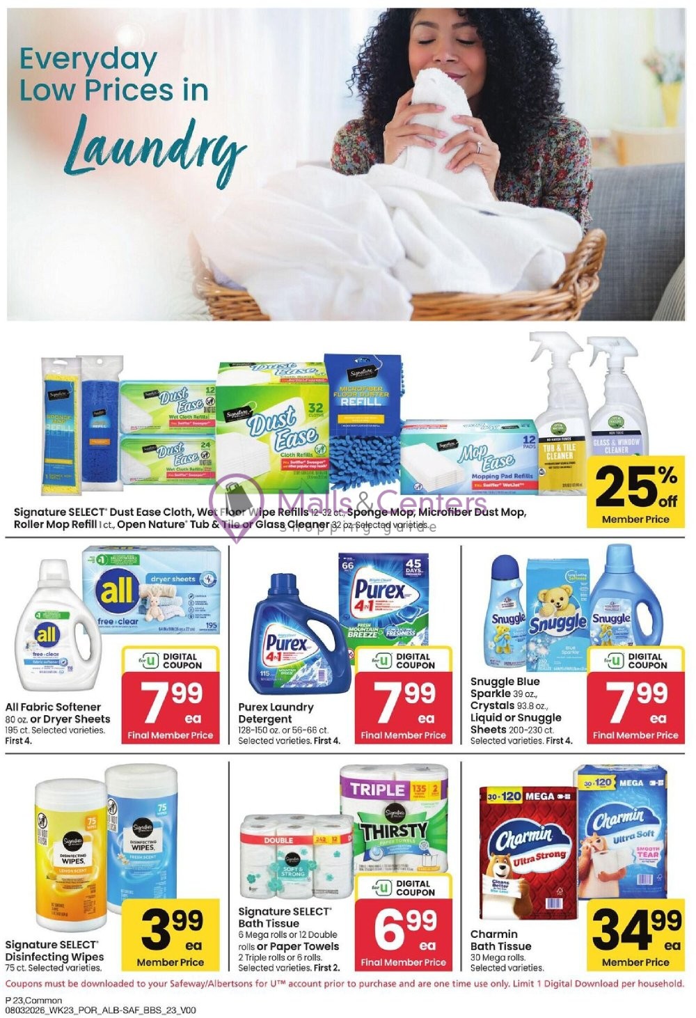 Weekly ad for Safeway valid: 08/03/2026 - 08/30/2026, page 23