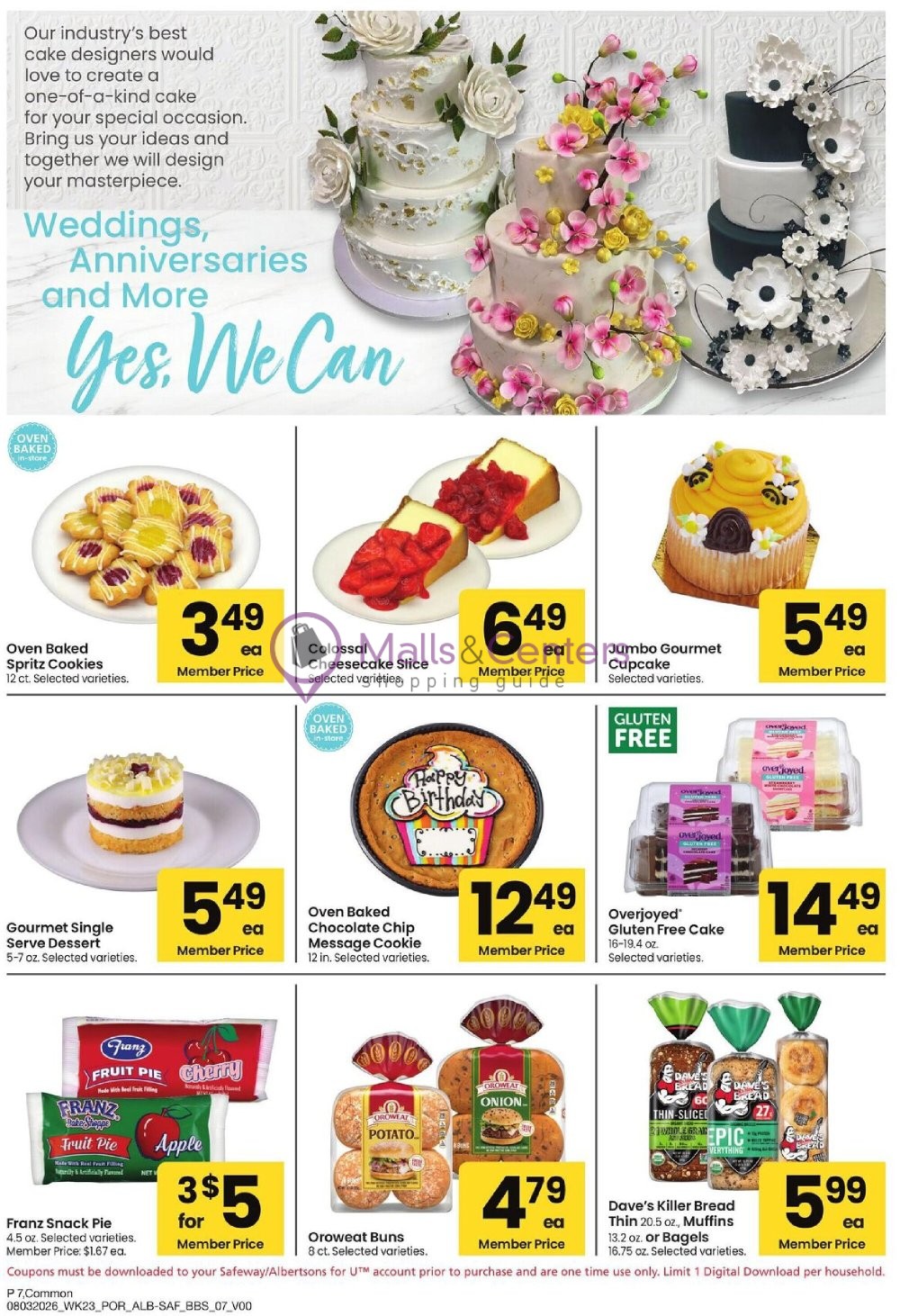 Weekly ad for Safeway valid: 08/03/2026 - 08/30/2026, page 7