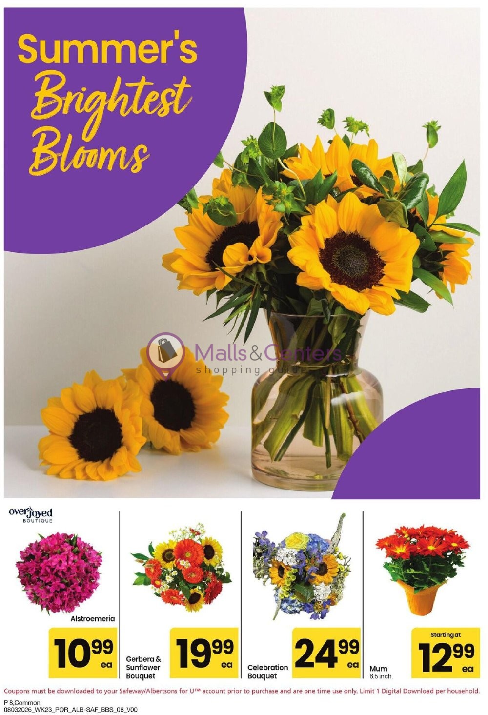 Weekly ad for Safeway valid: 08/03/2026 - 08/30/2026, page 8