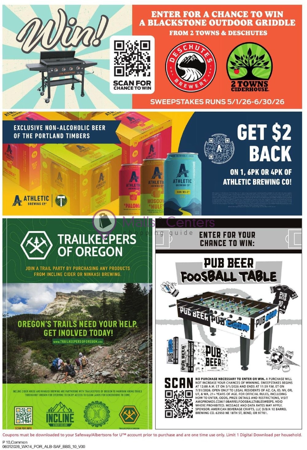 Weekly ad for Safeway valid: 06/01/2026 - 06/28/2026, page 10
