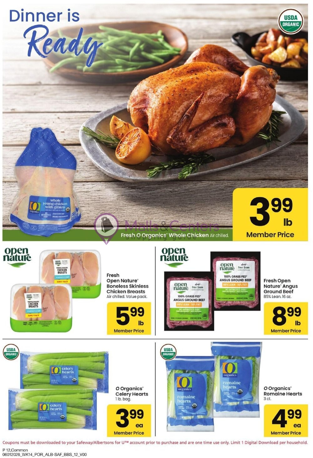 Weekly ad for Safeway valid: 06/01/2026 - 06/28/2026, page 12