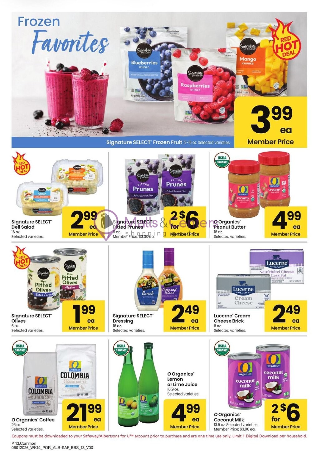 Weekly ad for Safeway valid: 06/01/2026 - 06/28/2026, page 13