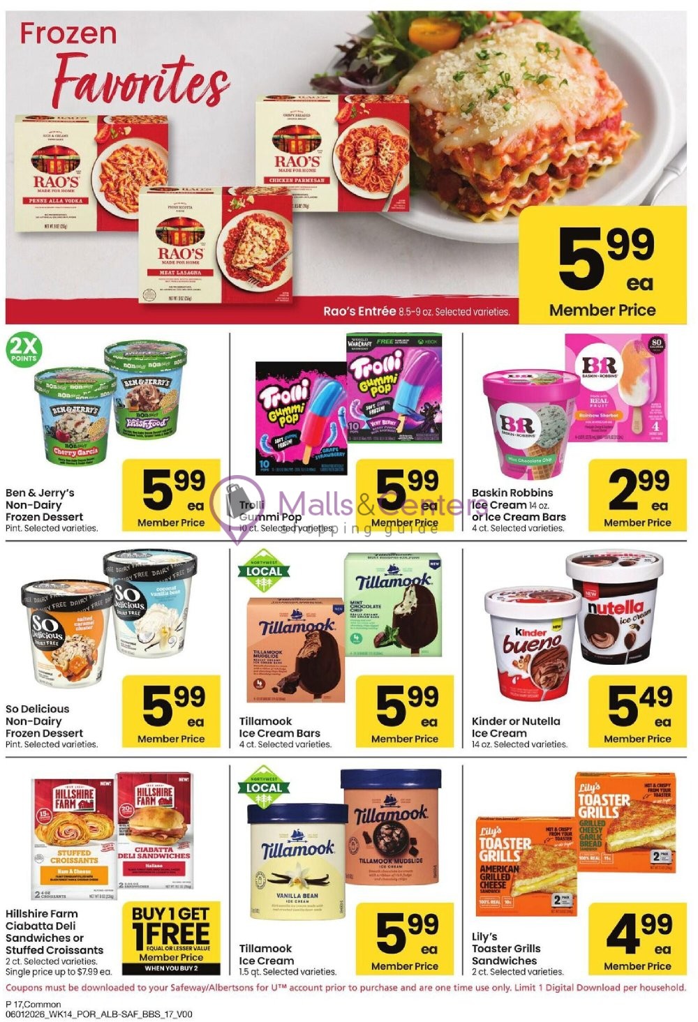 Weekly ad for Safeway valid: 06/01/2026 - 06/28/2026, page 17
