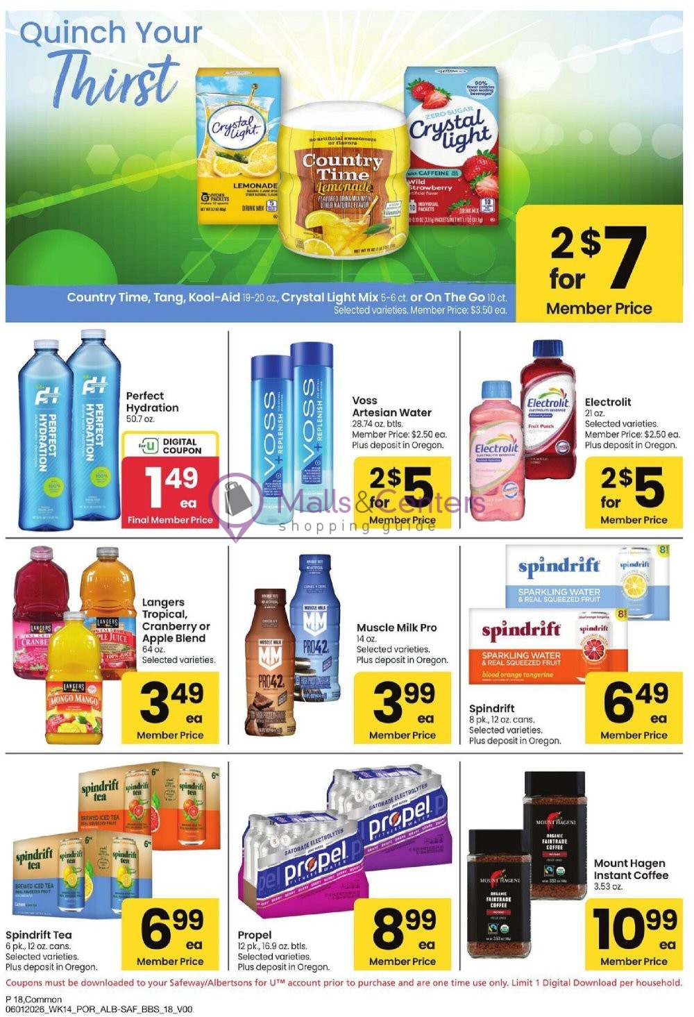 Weekly ad for Safeway valid: 06/01/2026 - 06/28/2026, page 18