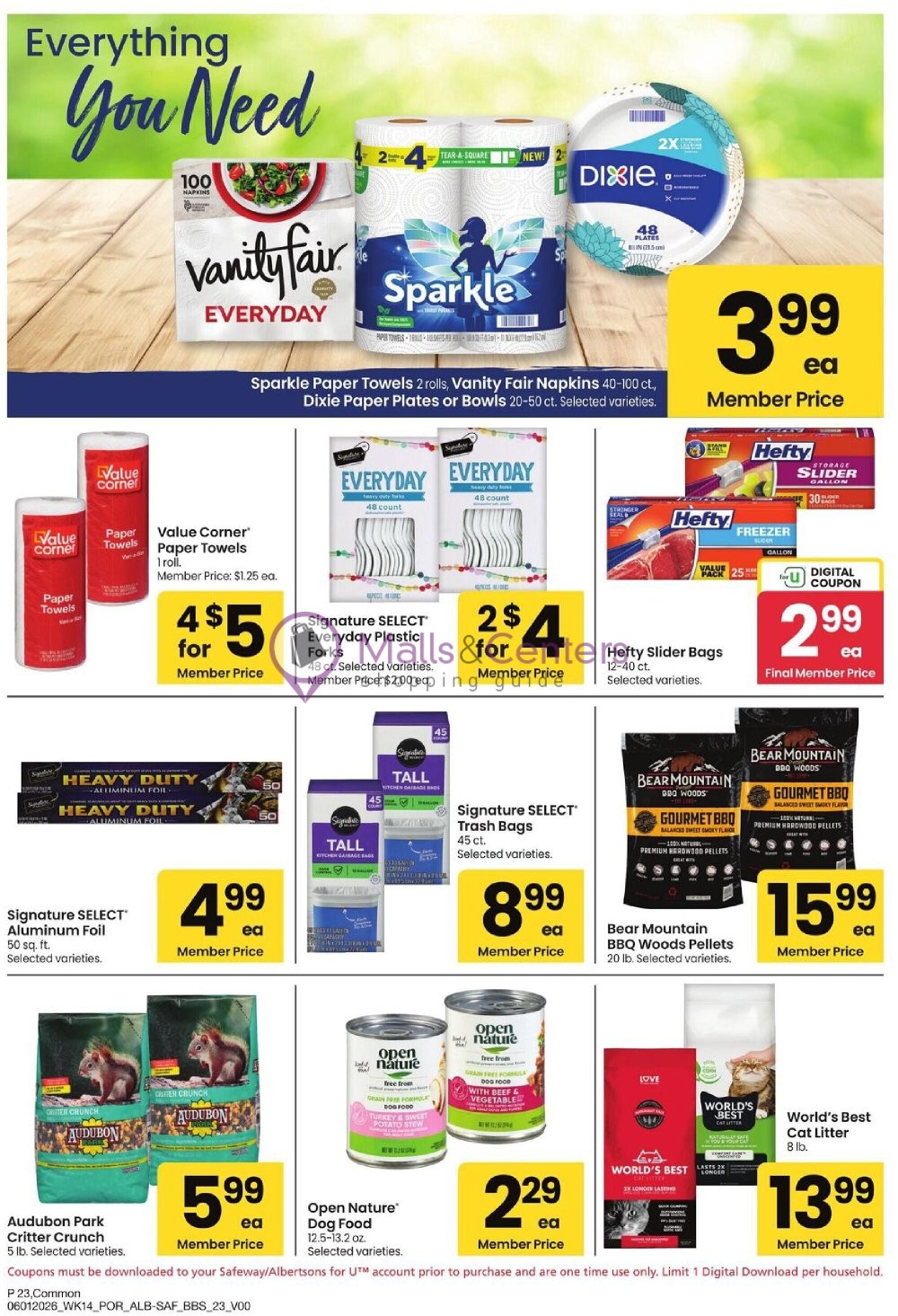 Weekly ad for Safeway valid: 06/01/2026 - 06/28/2026, page 23