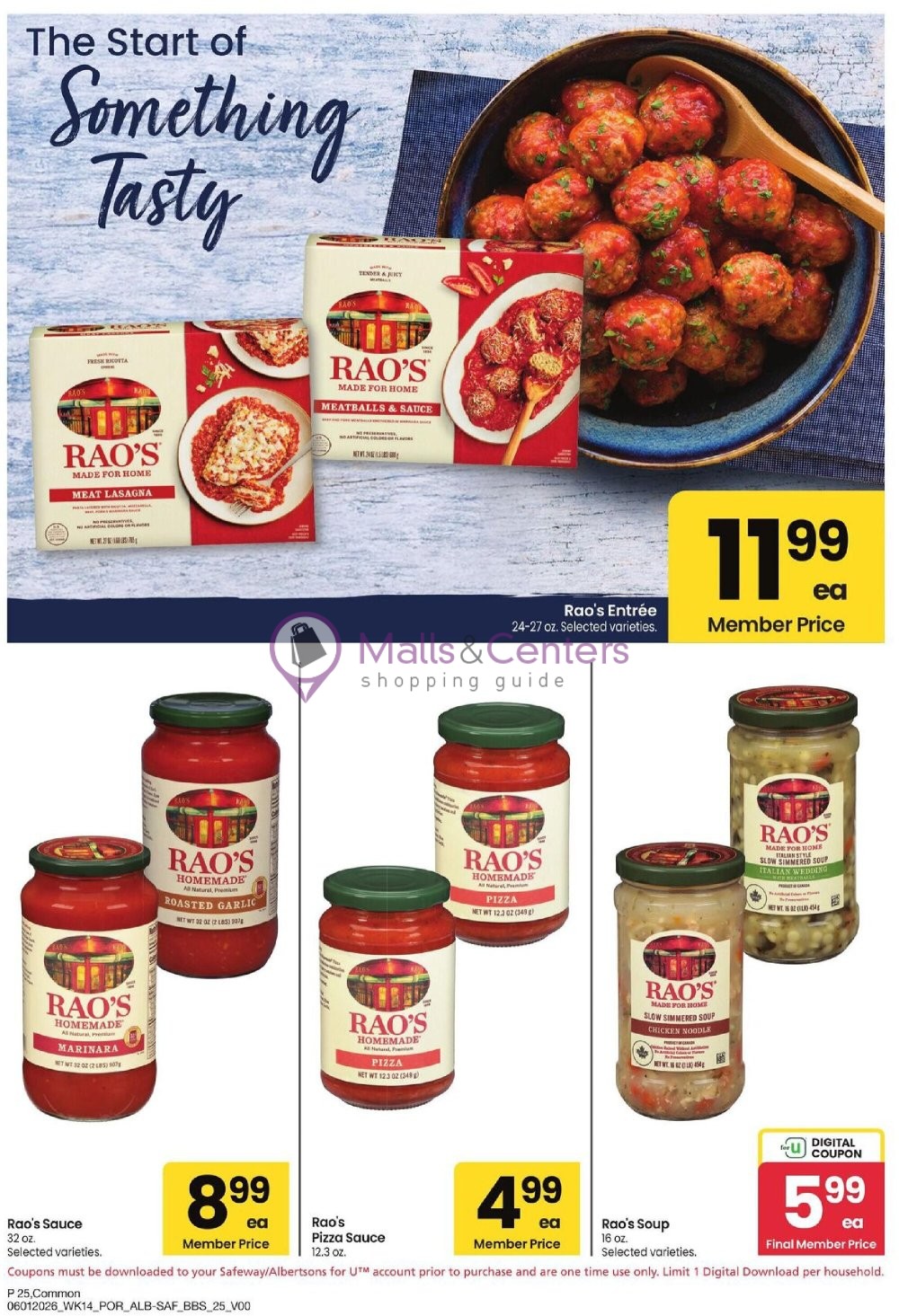 Weekly ad for Safeway valid: 06/01/2026 - 06/28/2026, page 25
