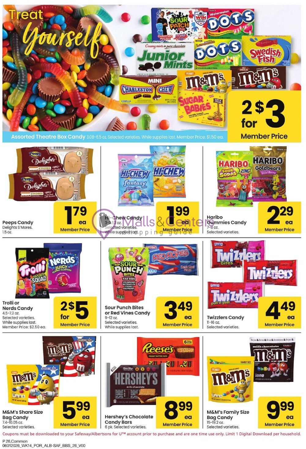 Weekly ad for Safeway valid: 06/01/2026 - 06/28/2026, page 26