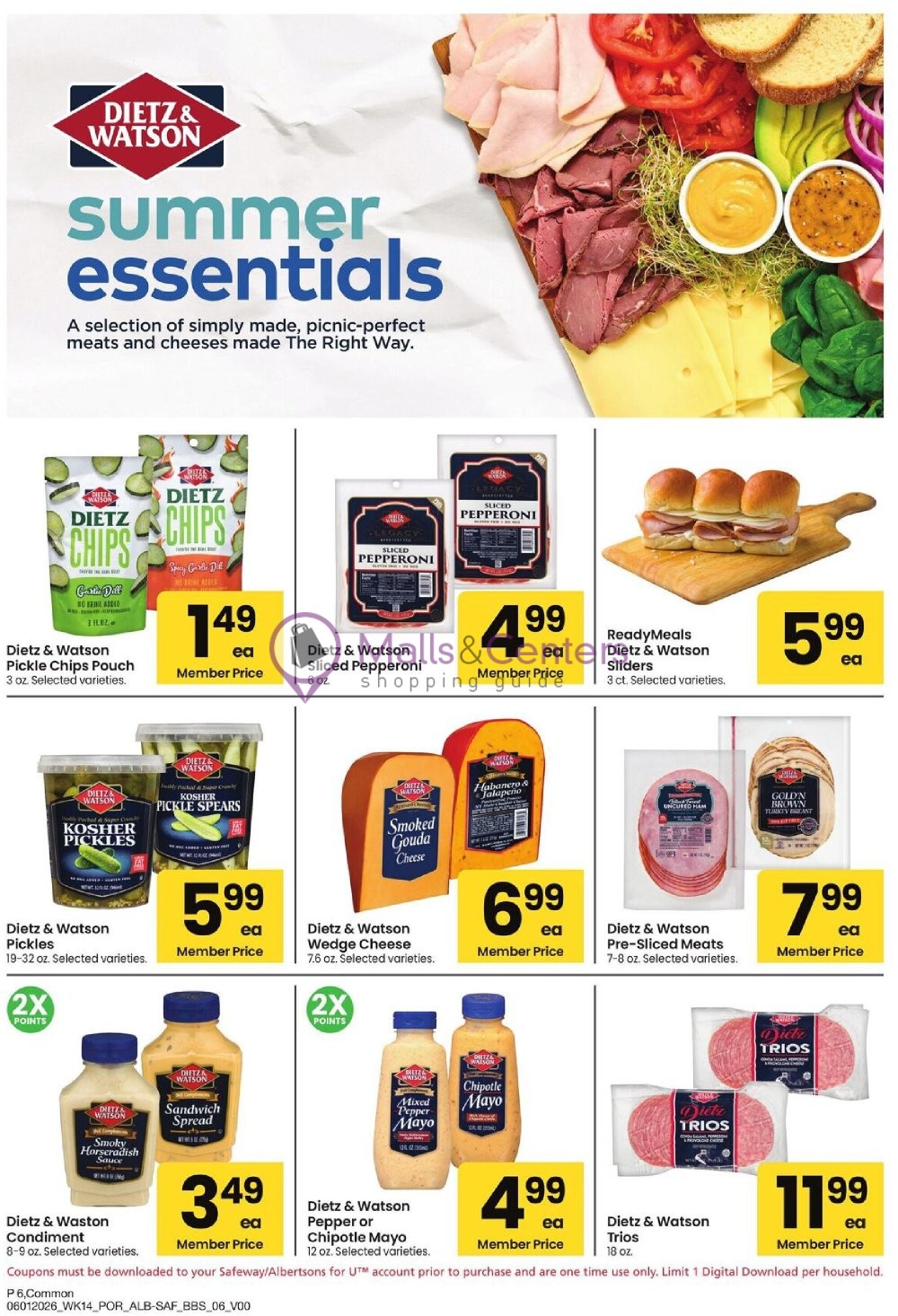 Weekly ad for Safeway valid: 06/01/2026 - 06/28/2026, page 6
