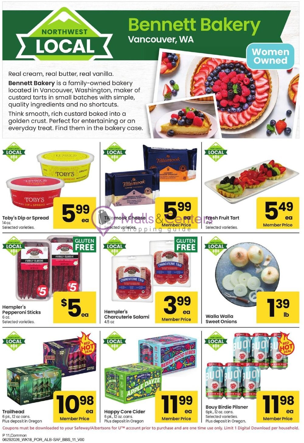 Weekly ad for Safeway valid: 06/29/2026 - 08/02/2026, page 11