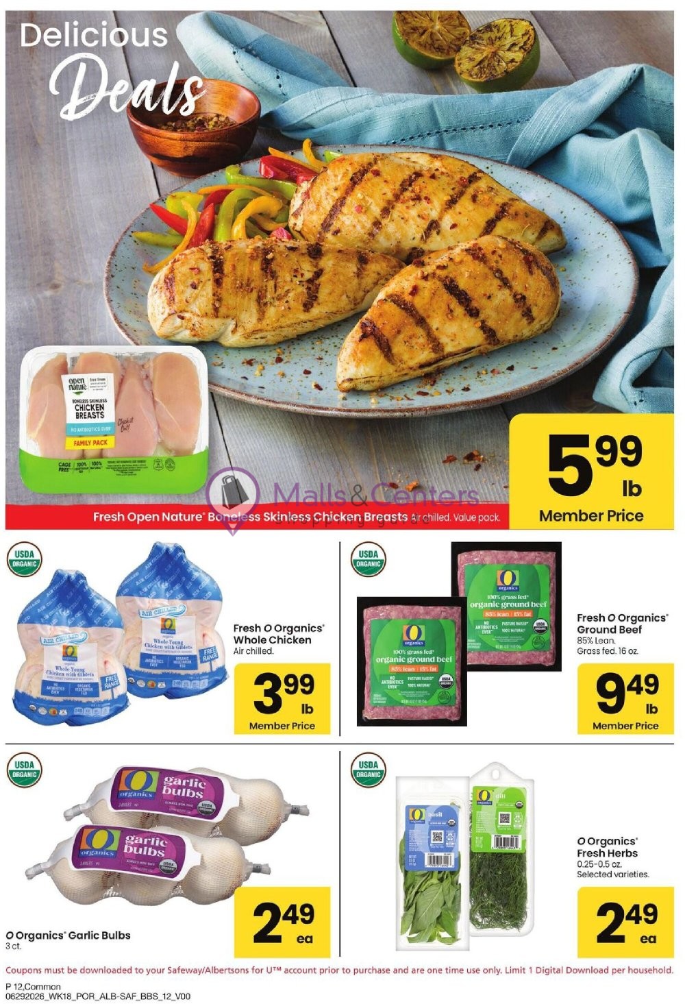 Weekly ad for Safeway valid: 06/29/2026 - 08/02/2026, page 12