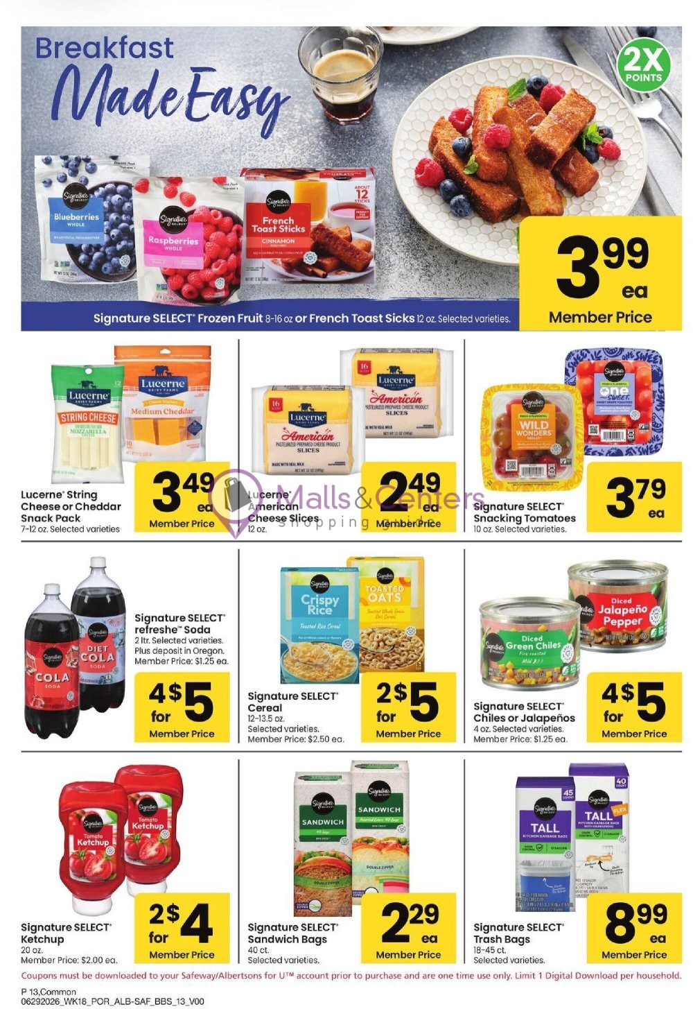 Weekly ad for Safeway valid: 06/29/2026 - 08/02/2026, page 13