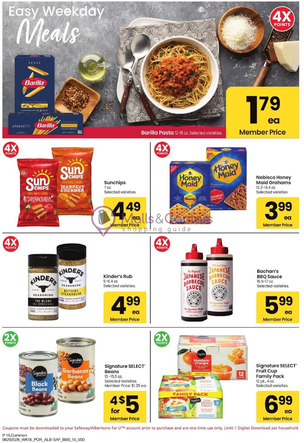Weekly ad for Safeway valid: 06/29/2026 - 08/02/2026, page 15