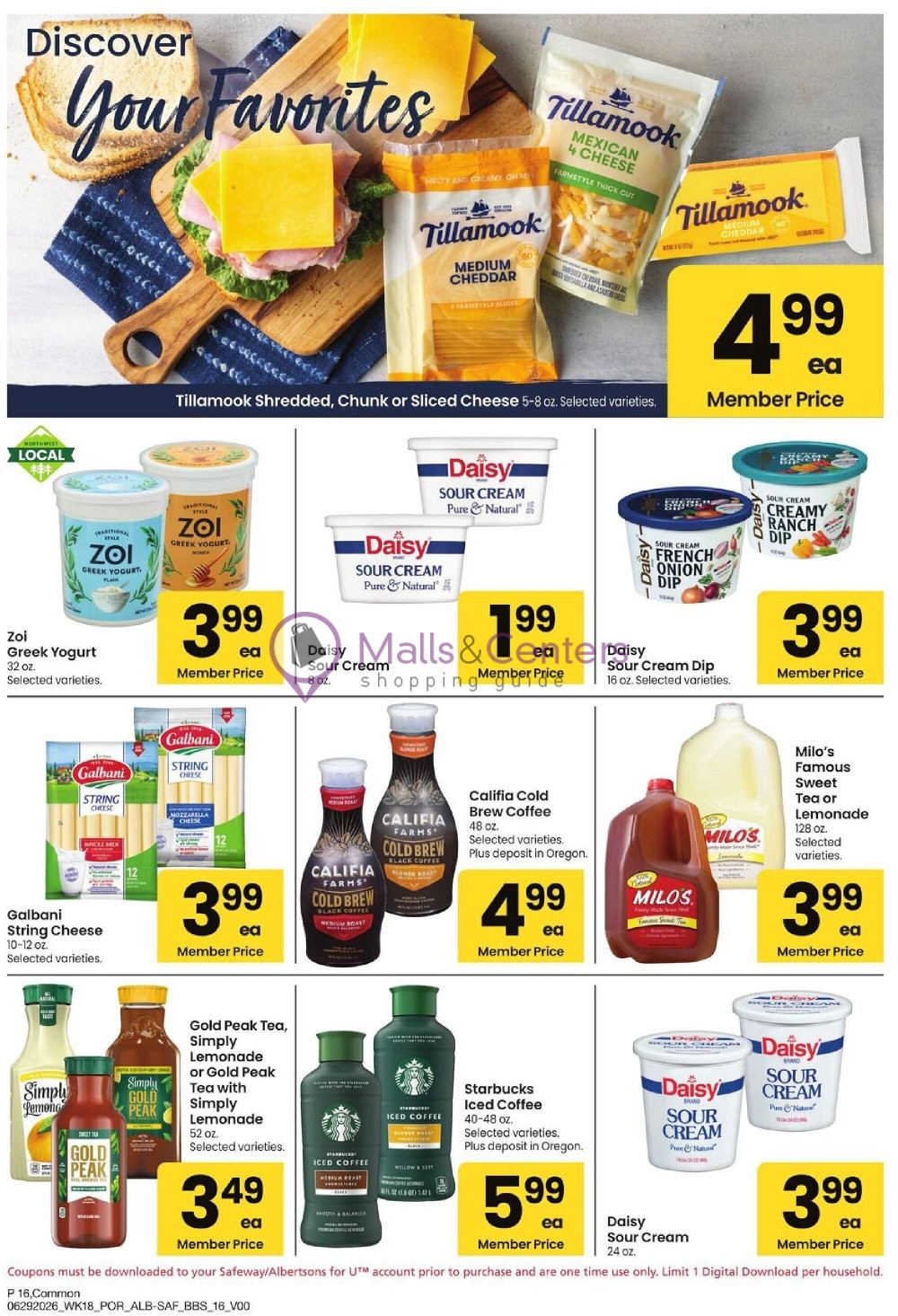 Weekly ad for Safeway valid: 06/29/2026 - 08/02/2026, page 16